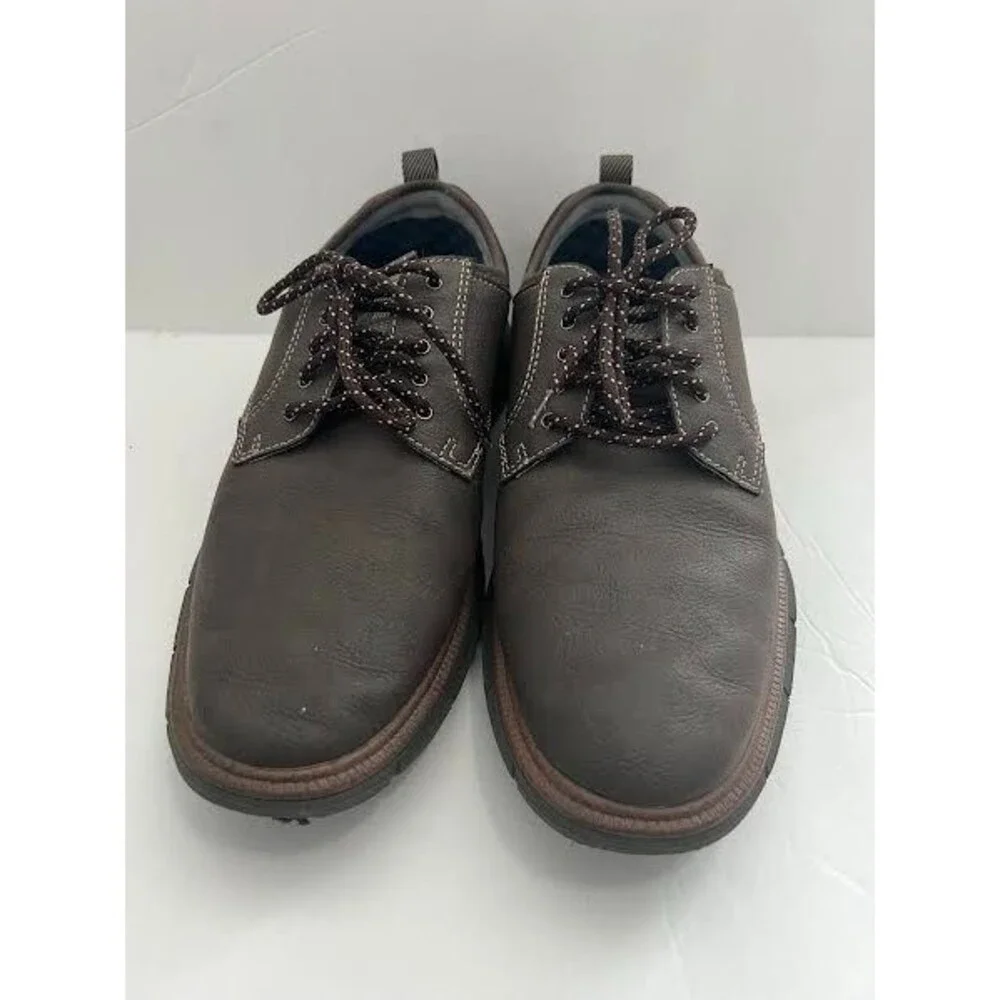 Dockers Cooper 90-43707 Men's Brown Wide Oxfords & Lace Ups Casual Shoes Size 7M